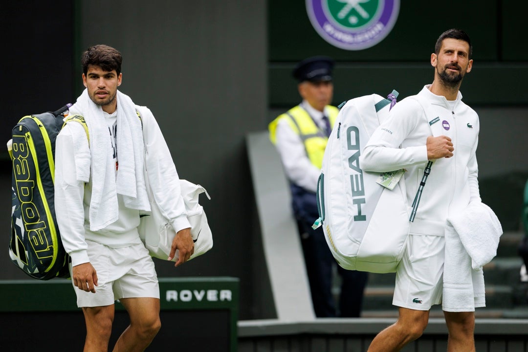 "El único que puede hacerlo es Novak", el exentrenador de Djokovic habla del nivel de Sinner y Alcaraz en Wimbledon "El único que puede hacerlo es Novak", el exentrenador de Djokovic habla del nivel de Sinner y Alcaraz en Wimbledon