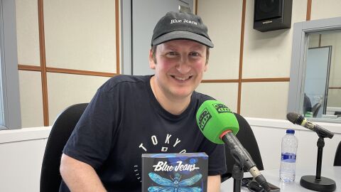 Blue Jeans presentando su &uacute;ltima novela