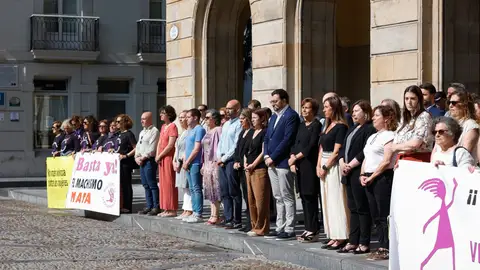Concentración de repulsa por el asesinato de Susana en Gijón Concentración de repulsa por el asesinato de Susana en Gijón