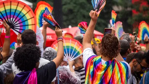 Manifestación del orgullo LGTB Sao Paulo (Brasil ) Manifestación del orgullo LGTB Sao Paulo (Brasil )