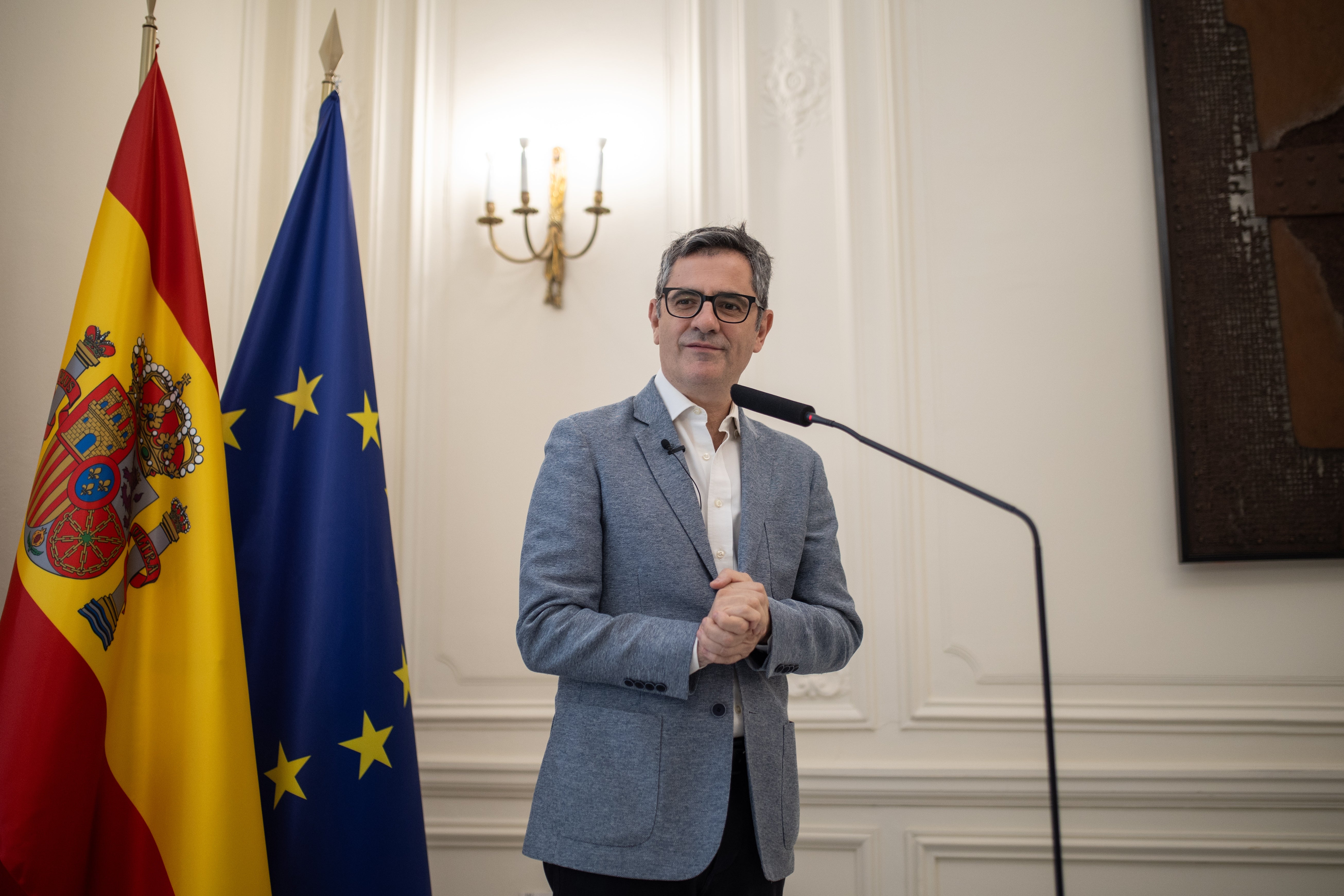 Bolaños asegura que "ni una sola línea" de la reforma judicial afecta a la independencia de los jueces y fiscales Bolaños asegura que "ni una sola línea" de la reforma judicial afecta a la independencia de los jueces y fiscales