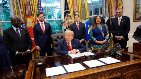 El G-7 exime de pagar el impuesto m&iacute;nimo del 15% a las multinacionales de EEUU