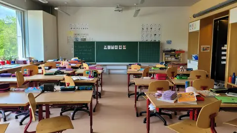 Aula de un colegio Aula de un colegio