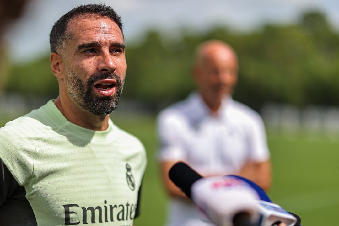 Carvajal: "Si me sueltan en el campo yo voy al 100%" Carvajal: "Si me sueltan en el campo yo voy al 100%"