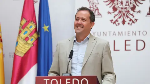 Carlos Velázquez, alcalde de Toledo. Carlos Velázquez, alcalde de Toledo.