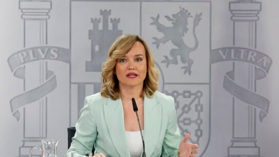 Pilar Alegr&iacute;a el 1 de julio de 2025