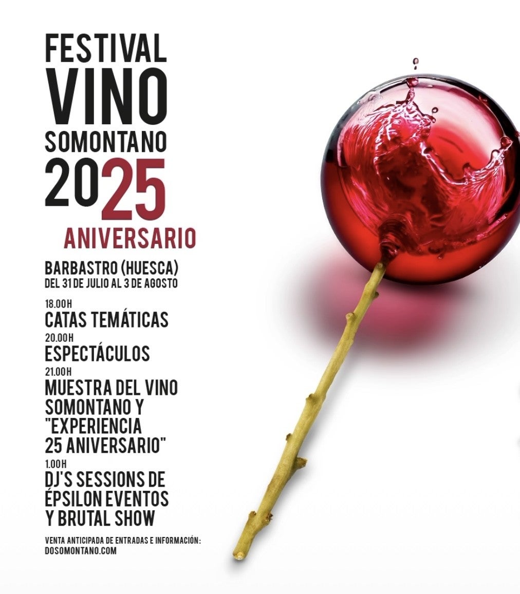 Cinco chefs con Estrella Michelín cocinarán en el 25 aniversario del Festival del Vino Somontano Cinco chefs con Estrella Michelín cocinarán en el 25 aniversario del Festival del Vino Somontano