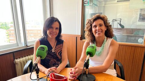 M&oacute;nica Fraile y Lorena Jim&eacute;nez UNED Guadalajara