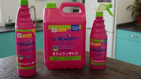 El Milagrito manda las primeras 15.000 unidades de desengrasante a Miami para vender en Florida El Milagrito manda las primeras 15.000 unidades de desengrasante a Miami para vender en Florida