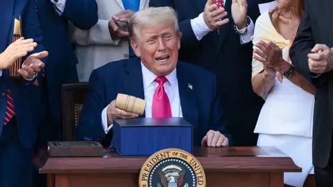 El presidente de Estados Unidos, Donald Trump El presidente de Estados Unidos, Donald Trump