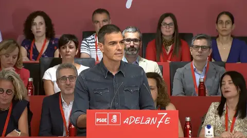 Pedro Sánchez durante su intervención en el Comité Federal del PSOE Pedro Sánchez durante su intervención en el Comité Federal del PSOE