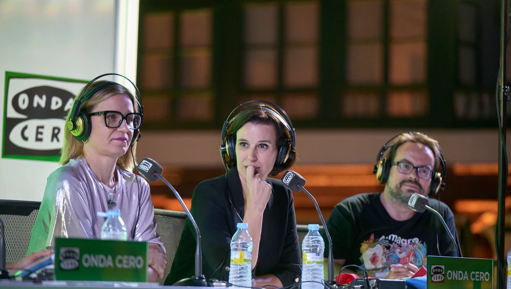 Rakel Camacho, Irene Pardo y Sergio del Molino Rakel Camacho, Irene Pardo y Sergio del Molino