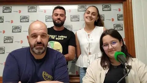 Miguel Ángel García, Emilio Hidalgo, Estela Cea y Julia Yébenes Miguel Ángel García, Emilio Hidalgo, Estela Cea y Julia Yébenes