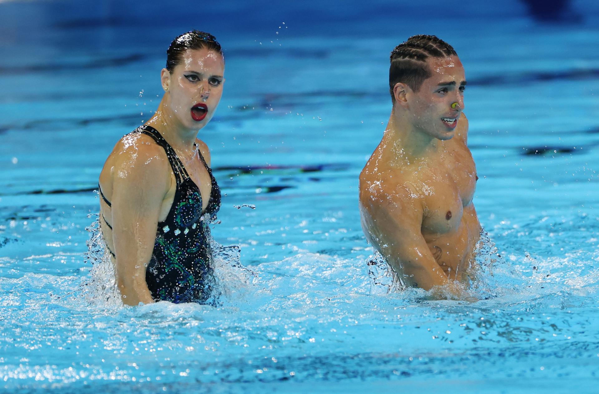 Andrea Fuentes, tras los mundiales de Natación: "Lo hemos bordado" Andrea Fuentes, tras los mundiales de Natación: "Lo hemos bordado"