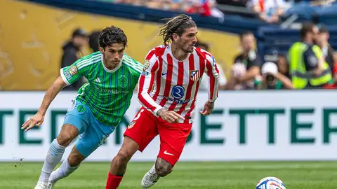 Rodrigo De Paul durante un partido con el Atlético de Madrid Rodrigo De Paul durante un partido con el Atlético de Madrid