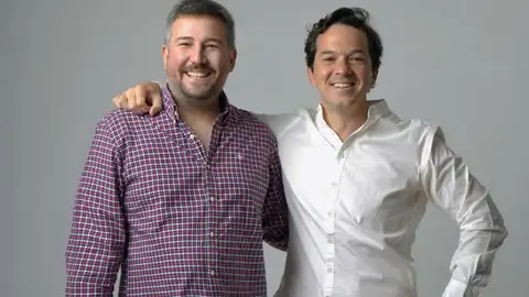 Jose del Barrio, de Samaipata, y Cárlos Gómez, CEO de VIVLA Jose del Barrio, de Samaipata, y Cárlos Gómez, CEO de VIVLA