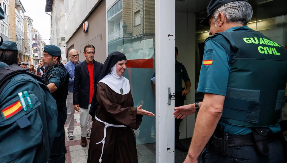 Las monjas de Belorado asisten a la vista oral por la demanda de desahucio Las monjas de Belorado asisten a la vista oral por la demanda de desahucio