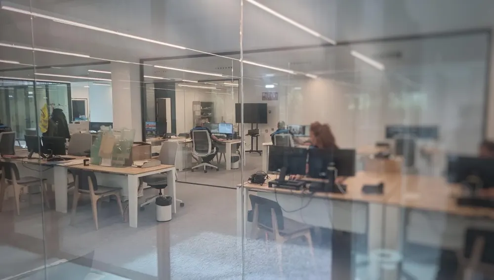 Interior de la nueva comisaría de la Policía Local de Gijón Interior de la nueva comisaría de la Policía Local de Gijón