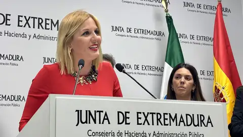 Elena Manzano, nueva portavoz de la Junta de Extremadura en sustitución de Victoria Bazaga Elena Manzano, nueva portavoz de la Junta de Extremadura en sustitución de Victoria Bazaga