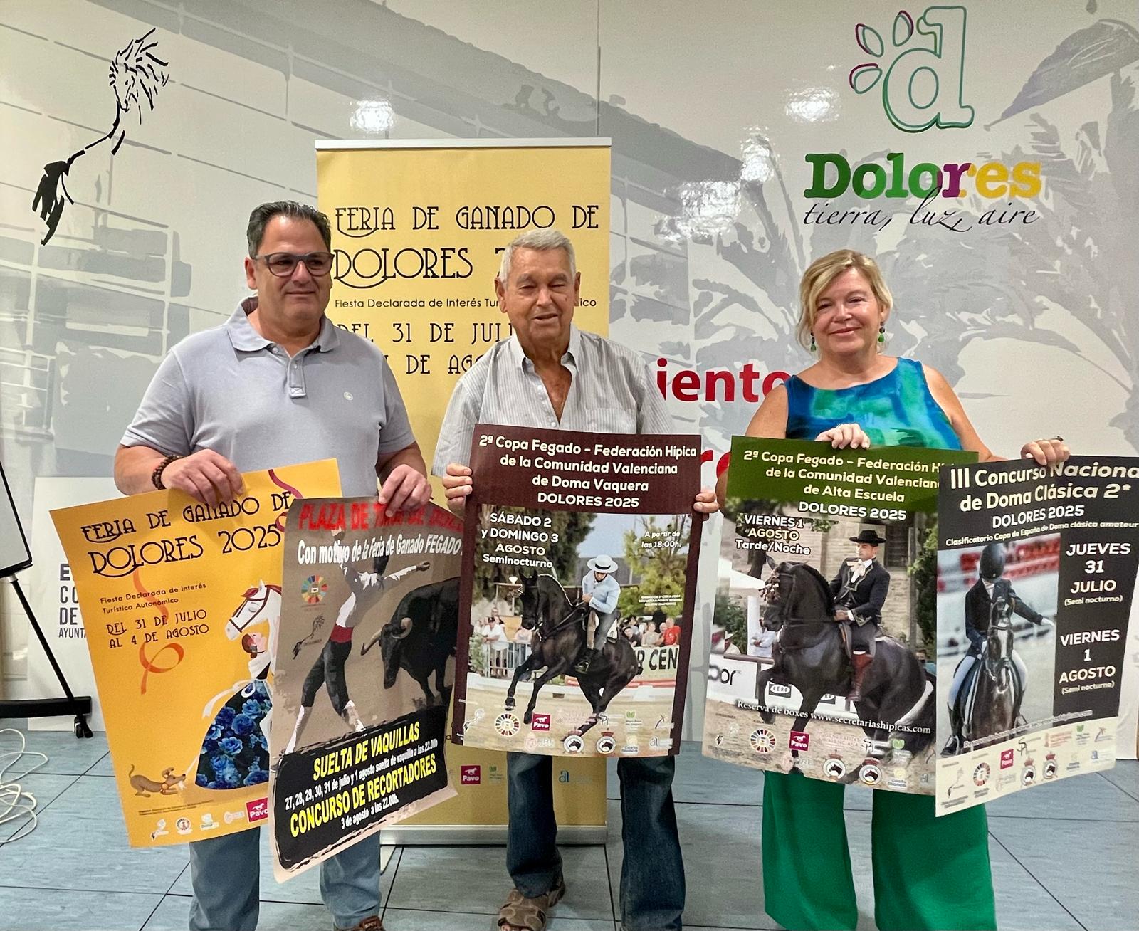 Joaquín Hernández, alcalde de Dolores: "La Feria continúa creciendo con más ganado, más actividades y más fiesta" Joaquín Hernández, alcalde de Dolores: "La Feria continúa creciendo con más ganado, más actividades y más fiesta"