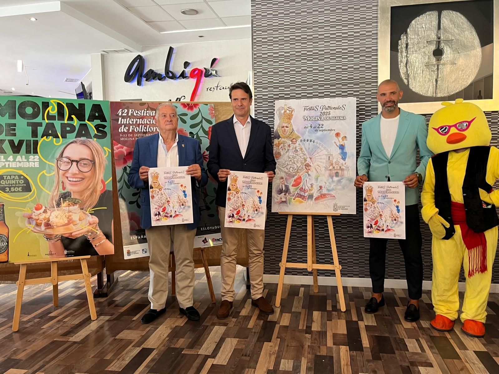 Molina de Segura celebra sus Fiestas Patronales 2025 del 4 al 22 de septiembre con un extenso programa de actividade Molina de Segura celebra sus Fiestas Patronales 2025 del 4 al 22 de septiembre con un extenso programa de actividade