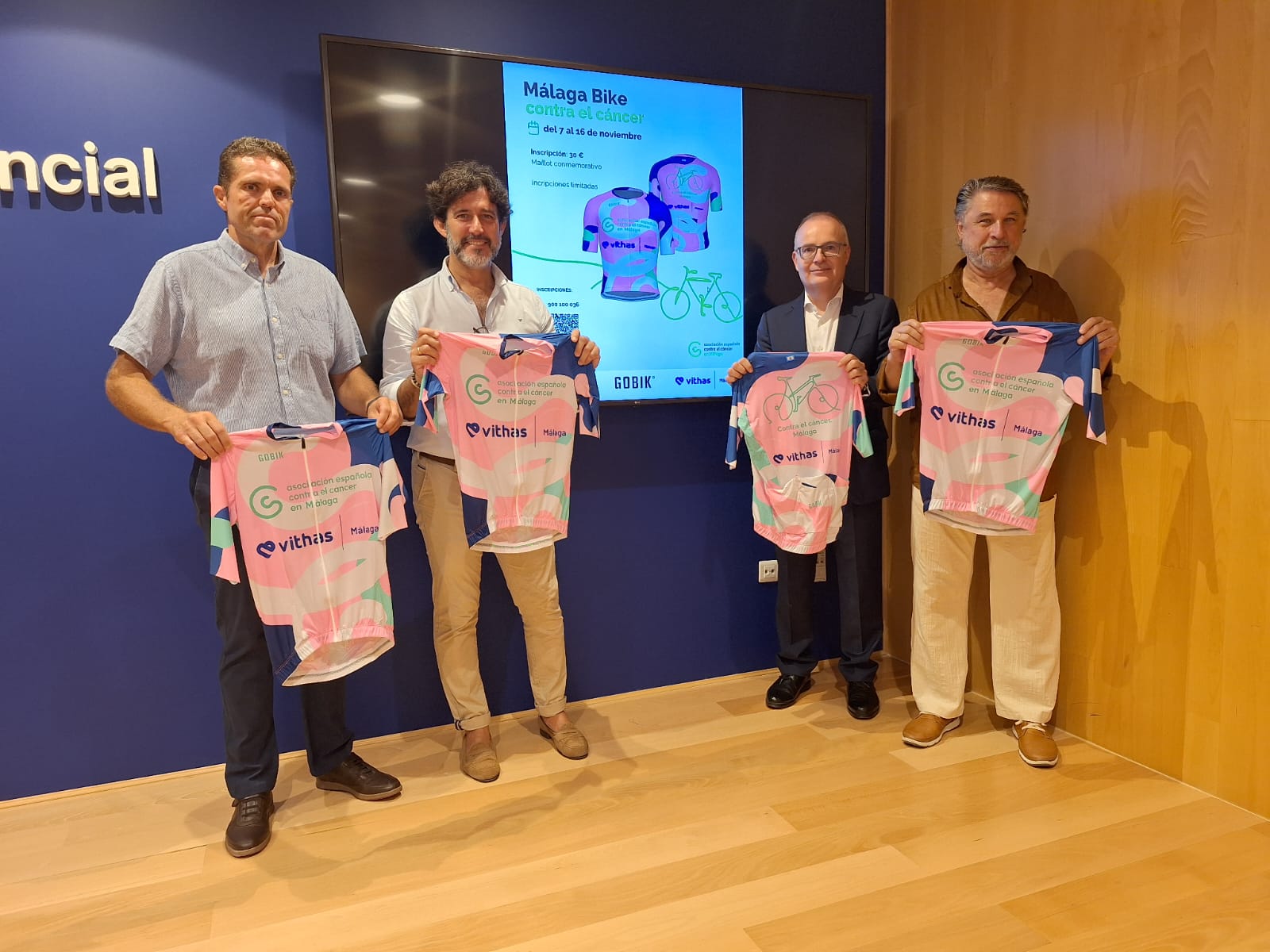 La Asociación Española Contra el Cáncer presenta en la Diputación la primera edición de Málaga Bike La Asociación Española Contra el Cáncer presenta en la Diputación la primera edición de Málaga Bike
