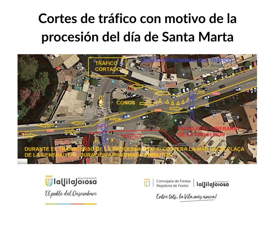 La Vila celebra hoy el día de su patrona Santa Marta La Vila celebra hoy el día de su patrona Santa Marta