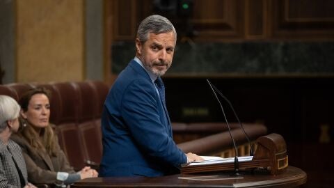 El diputado del PP Juan Bravo interviene durante una sesión plenaria, en el Congreso de los Diputados El diputado del PP Juan Bravo interviene durante una sesión plenaria, en el Congreso de los Diputados