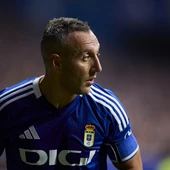 Santi Cazorla durante un partido con el Oviedo Santi Cazorla durante un partido con el Oviedo
