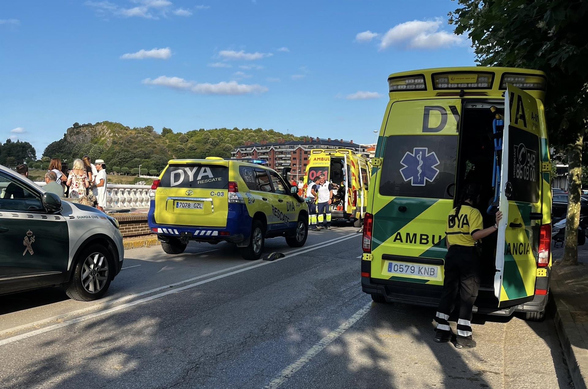 Fallece una bañista de 83 años en la playa de Brazomar de Castro Urdiales Fallece una bañista de 83 años en la playa de Brazomar de Castro Urdiales