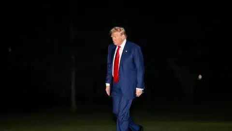 El presidente de EEUU, Donald Trump. El presidente de EEUU, Donald Trump.