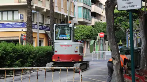Se inician los trabajos de la ZBE en las calles Trullols y Arquitecto Traver Se inician los trabajos de la ZBE en las calles Trullols y Arquitecto Traver