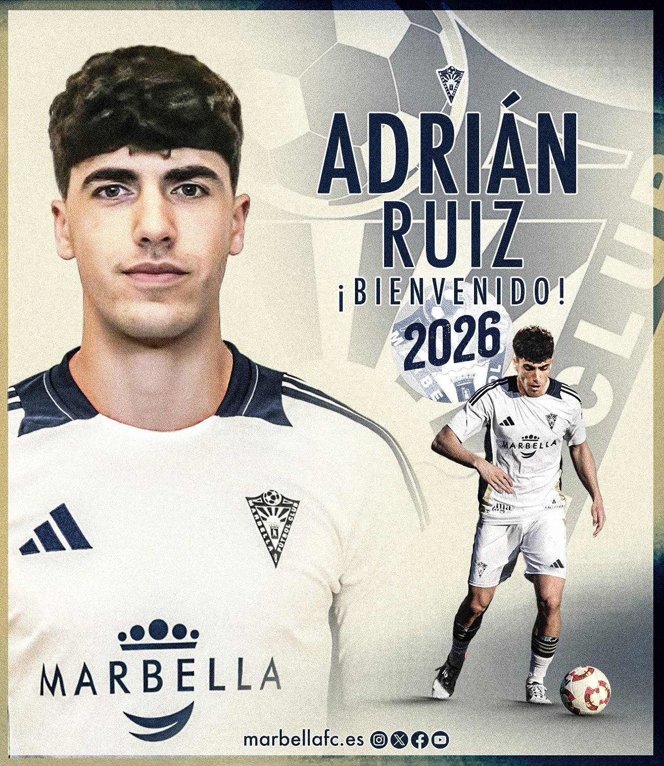 El Marbella se hace con la cesión de Adri Ruiz procedente de la Cultural Leonesa El Marbella se hace con la cesión de Adri Ruiz procedente de la Cultural Leonesa