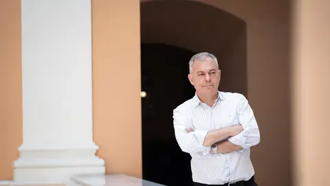 El alcalde de Sevilla, José Luis Sanz, durante la entrevista concedida a Europa Press. - María José López - Europa Press El alcalde de Sevilla, José Luis Sanz, durante la entrevista concedida a Europa Press. - María José López - Europa Press
