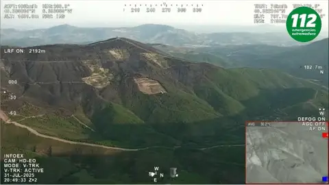 La Junta de Extremadura daba por estabilizado el incendio de Caminomorisco y desactivaba el Plan INFOCAEX La Junta de Extremadura daba por estabilizado el incendio de Caminomorisco y desactivaba el Plan INFOCAEX