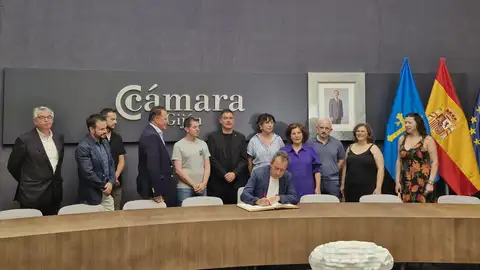 Ovidio Zapico visita la FIDMA Ovidio Zapico visita la FIDMA