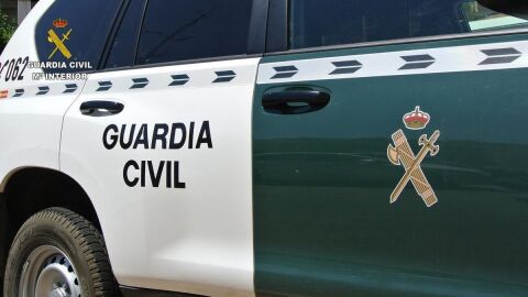 Foto de archivo de un coche de la Guardia Civil