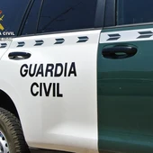 Foto de archivo de un coche de la Guardia Civil Foto de archivo de un coche de la Guardia Civil