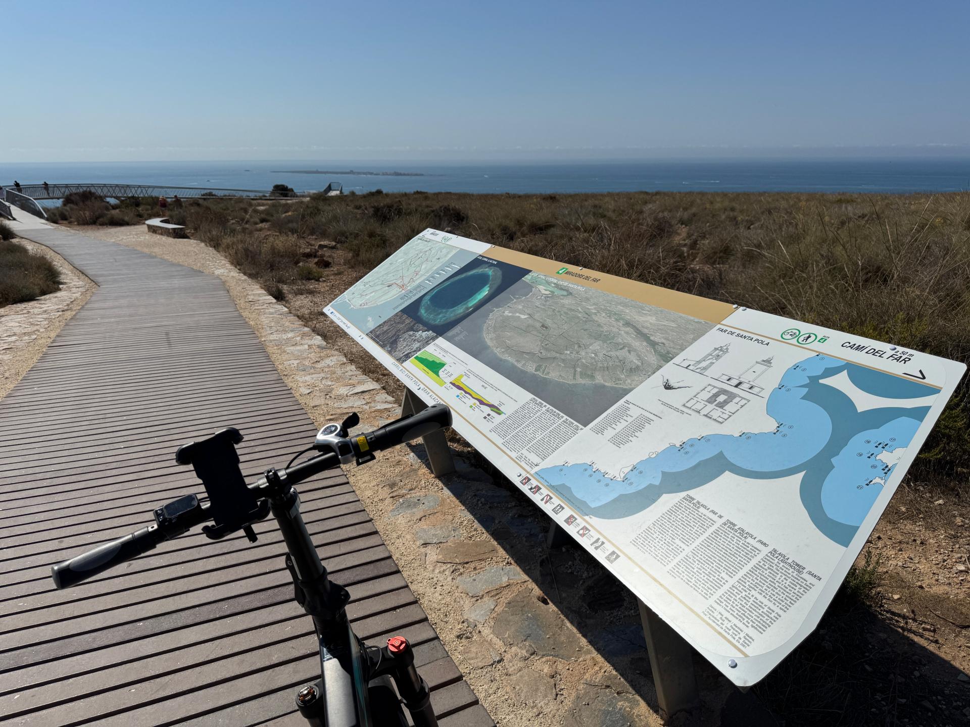 Renovada toda la señalética y paneles informativos de la Sierra de Santa Pola Renovada toda la señalética y paneles informativos de la Sierra de Santa Pola