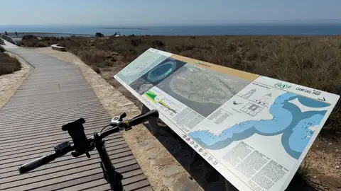 Renovada toda la señalética y paneles informativos de la Sierra de Santa Pola Renovada toda la señalética y paneles informativos de la Sierra de Santa Pola