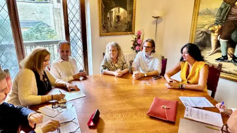 Formalizada la compra del solar de la calle Zarandia, en el casco antiguo de Huesca Formalizada la compra del solar de la calle Zarandia, en el casco antiguo de Huesca