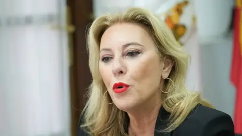 La consejera de Economía, Hacienda y Fondos Europeos y portavoz del Gobierno andaluz, Carolina España, durante la entrevista con Europa Press - MARÍA JOSÉ LÓPEZ-EUROPA PRESS La consejera de Economía, Hacienda y Fondos Europeos y portavoz del Gobierno andaluz, Carolina España, durante la entrevista con Europa Press - MARÍA JOSÉ LÓPEZ-EUROPA PRESS