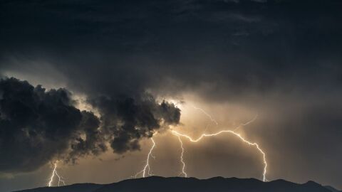 Rayo en Cantabria