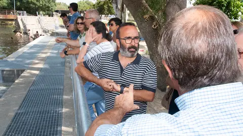 La piscina natural de La Granja, tras su reforma, ejemplo de respeto medioambiental y de accesibilidad La piscina natural de La Granja, tras su reforma, ejemplo de respeto medioambiental y de accesibilidad