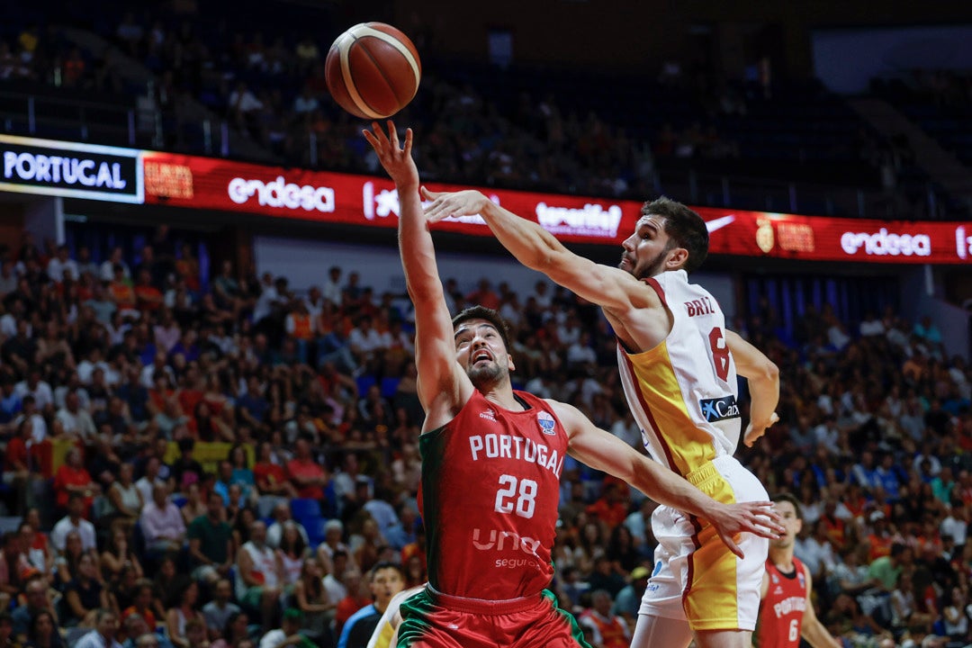 España cae ante Portugal en su primer ensayo previo al Eurobasket España cae ante Portugal en su primer ensayo previo al Eurobasket