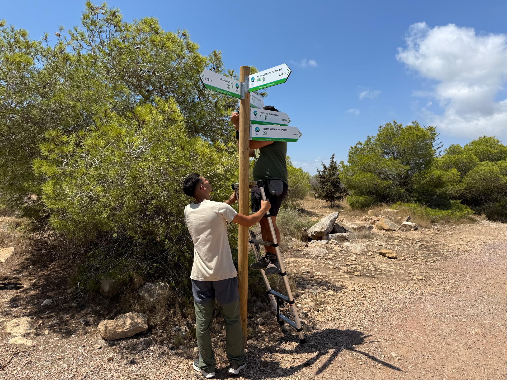 Del paraje de la Foia Roja al Mirador del faro: la experiencia de recorrer la Sierra de Santa Pola Del paraje de la Foia Roja al Mirador del faro: la experiencia de recorrer la Sierra de Santa Pola