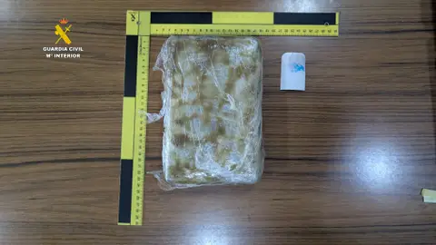 Cocaína aprehendida en Carlet Cocaína aprehendida en Carlet
