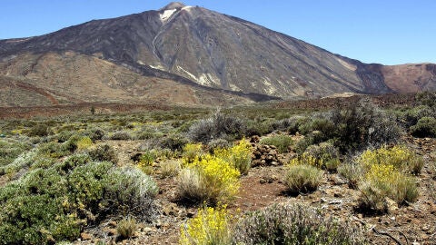 Vista de archivo del Parque Nacional del Teide.