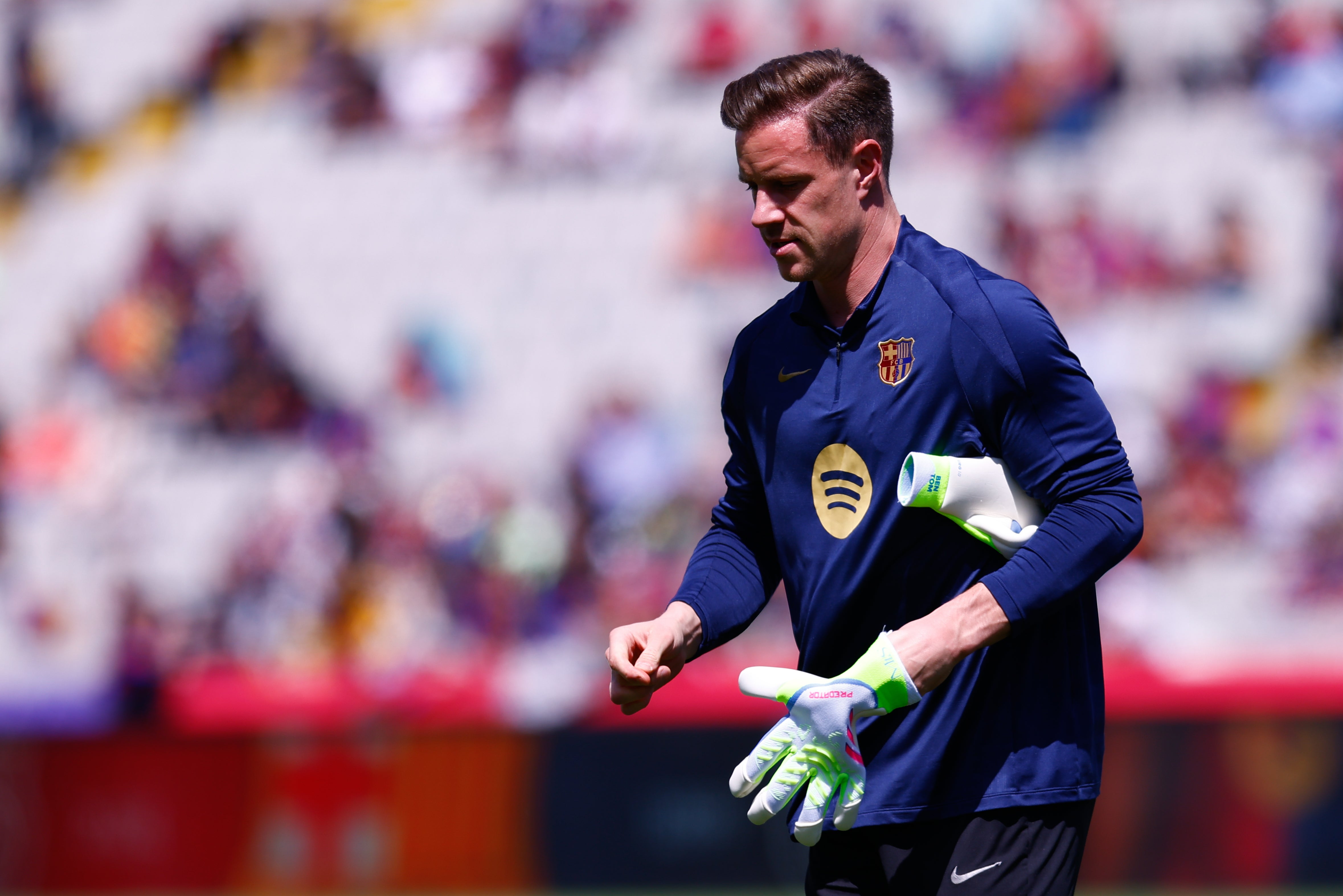 Ter Stegen rompe su silencio sobre su operación y el conflicto con el Barça: "La decisión fue plenamente aprobada por el club" Ter Stegen rompe su silencio sobre su operación y el conflicto con el Barça: "La decisión fue plenamente aprobada por el club"