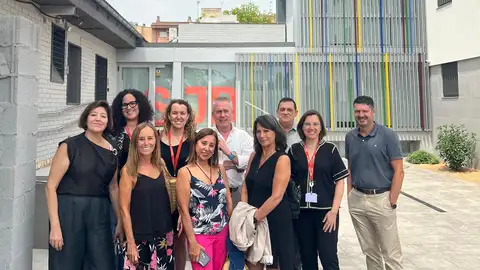Representantes del centro asistencial de Málaga y de la Consejería de Salud visitan los centros de San Juan de Dios en Lleida para conocer nuevos programas de atención a la salud mental de menores Representantes del centro asistencial de Málaga y de la Consejería de Salud visitan los centros de San Juan de Dios en Lleida para conocer nuevos programas de atención a la salud mental de menores
